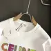 3Celine T-Shirts for MEN Black/White #A46957