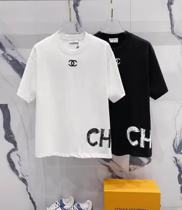 Ch**el T-Shirts Black/White #A46978