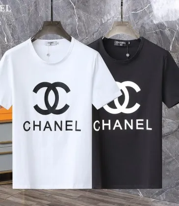 Ch**el T-Shirts Black/White #A46982