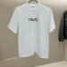 3Ch**el T-Shirts Crew Neck  printing Black/White #A46407