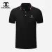4Ch**el T-Shirts Polo for man Solid Color Black/White/Red/Blue/Grey #A46592