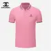 6Ch**el T-Shirts Polo for man Solid Color Black/White/Red/Blue/Grey #A46592