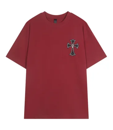 Chrome Hearts T-shirt for MEN Black/Red #A50269