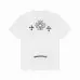 3Chrome Hearts T-shirt for MEN Black/White #A46960