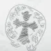 6Chrome Hearts T-shirt for MEN  Black/White #A46964
