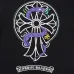 6Chrome Hearts T-shirt for MEN Black/White #A49052