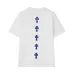 9Chrome Hearts T-shirt for MEN Black/White #A50267