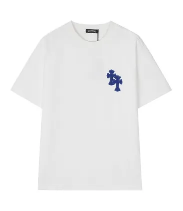 Chrome Hearts T-shirt for MEN Black/White #A50267