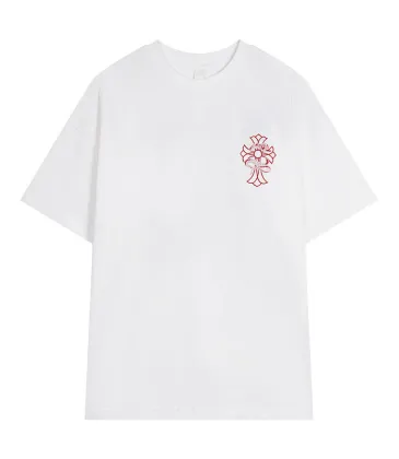 Chrome Hearts T-shirt for MEN Black/White #A50270