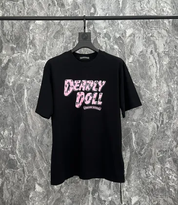 Chrome Hearts T-shirt for MEN Black/White #A50941