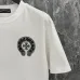 3Chrome Hearts T-shirt for MEN Black/White #A50942