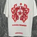 5Chrome Hearts T-shirt for MEN Black/White #A50943
