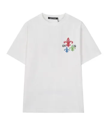 Chrome Hearts T-shirt for MEN Black/White #A51198