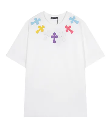 Chrome Hearts T-shirt for MEN Black/White #A51200