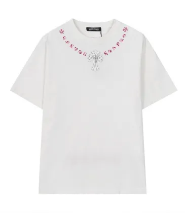 Chrome Hearts T-shirt for MEN Black/White #A51201