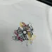6Chrome Hearts T-shirt for MEN Color logo Black/White #A46971
