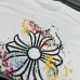 8Chrome Hearts T-shirt for MEN Color logo Black/White #A46971