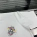9Chrome Hearts T-shirt for MEN Color logo Black/White #A46971
