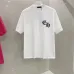 3Chrome Hearts T-shirt for MEN Crew Neck  printing Black/White/Red #A46417