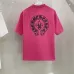 8Chrome Hearts T-shirt for MEN Crew Neck  printing Black/White/Red #A46417