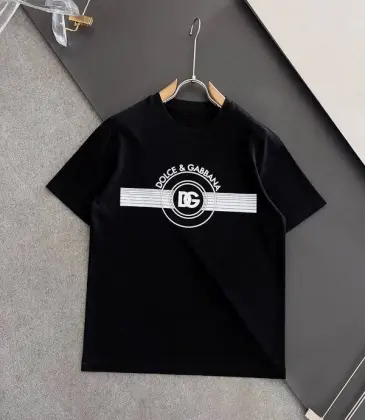 D&amp;G T-Shirts for MEN Black/White #A47070
