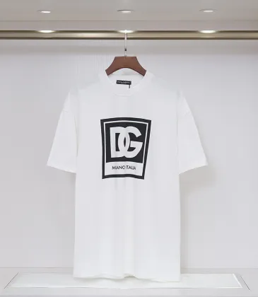 D&amp;G T-Shirts for MEN Black/White #A50040