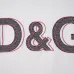 6D&amp;G T-Shirts for MEN Black/White #A52641