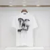 1D&amp;G T-Shirts for MEN Embroidered Cotton Tees White/Black #A48637
