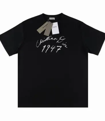 Dior T-shirts for men 1947 Black/White #A47041
