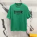 23Dior T-shirts for men 1947 Black/White/Green #A47009