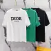1Dior T-shirts for men 1947 Black/White/Green #A47009
