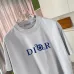 5Dior T-shirts for men Black/Blue/Grey #A51445