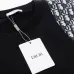 12Dior T-shirts for men Black/White #A46986