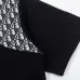17Dior T-shirts for men Black/White #A46986