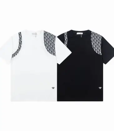 Dior T-shirts for men Black/White #A46986