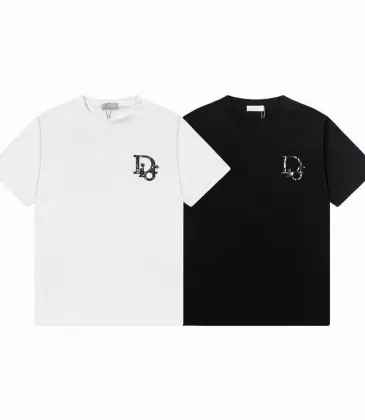Dior T-shirts for men Black/White #A46988