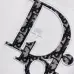 18Dior T-shirts for men Black/White #A47013