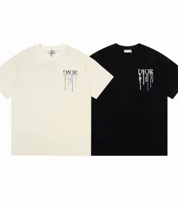 Dior T-shirts for men Black/White #A47045