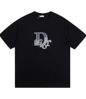 Dior T-shirts for men Black/White #A47617