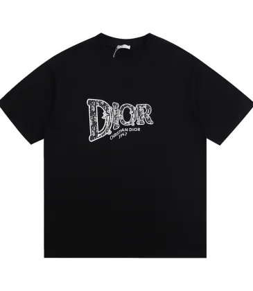 Dior T-shirts for men Black/White #A47618
