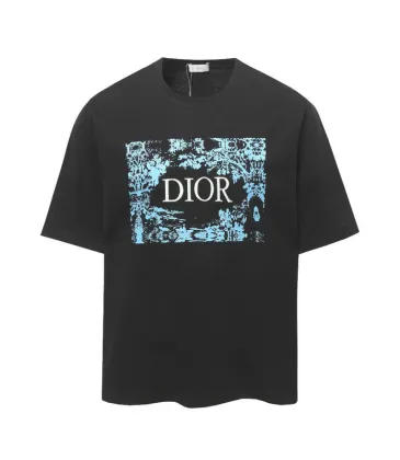 Dior T-shirts for men Black/White #A49304