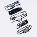 4Dior T-shirts for men Black/White #A49397