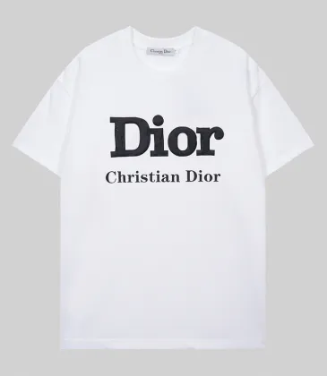 Dior T-shirts for men Black/White #A50437