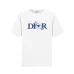 12Dior T-shirts for men Black/White #A51444