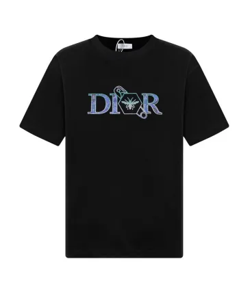 Dior T-shirts for men Black/White #A51444
