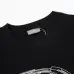 5Dior T-shirts for men Black/White printing #A47049