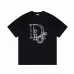 1Dior T-shirts for men Black/White printing #A47049