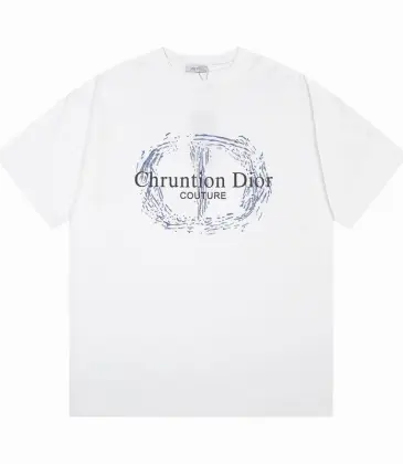 Dior T-shirts for men Black/White printing #A47050