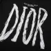 12Dior T-shirts for men Black/White printing #A47052