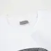 12Dior T-shirts for men Black/White printing #A47053